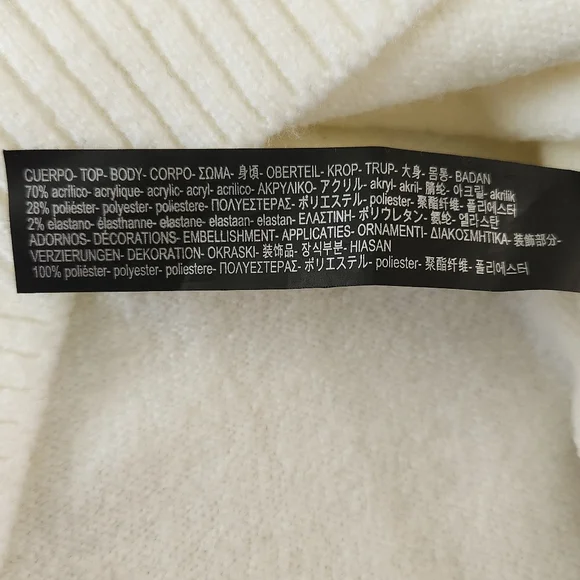 Zara Faux Fur Cuff Knit Sweater - Picture 9 of 13